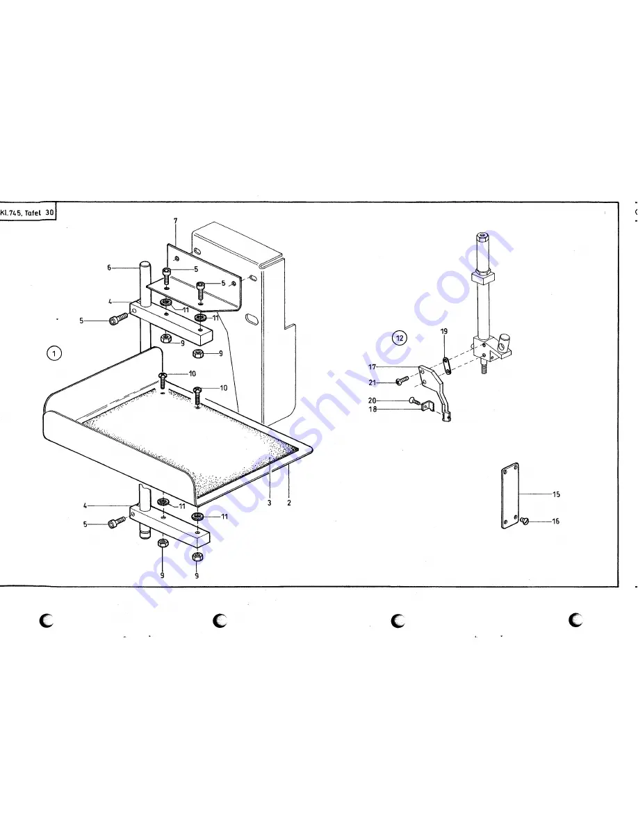 Duerkopp Adler 745-8 Spare Parts Download Page 70