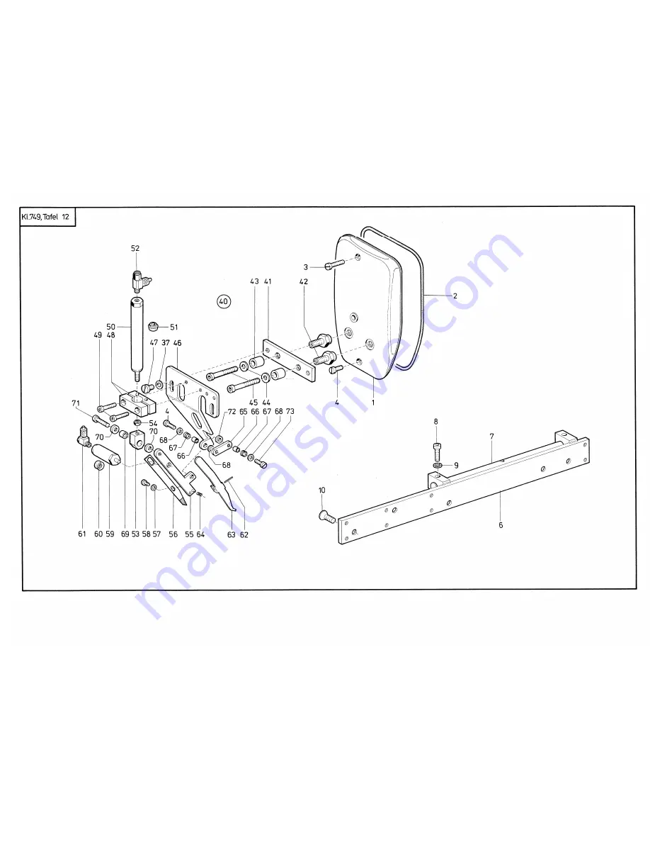 Duerkopp Adler 749-4 Spare Parts Download Page 31