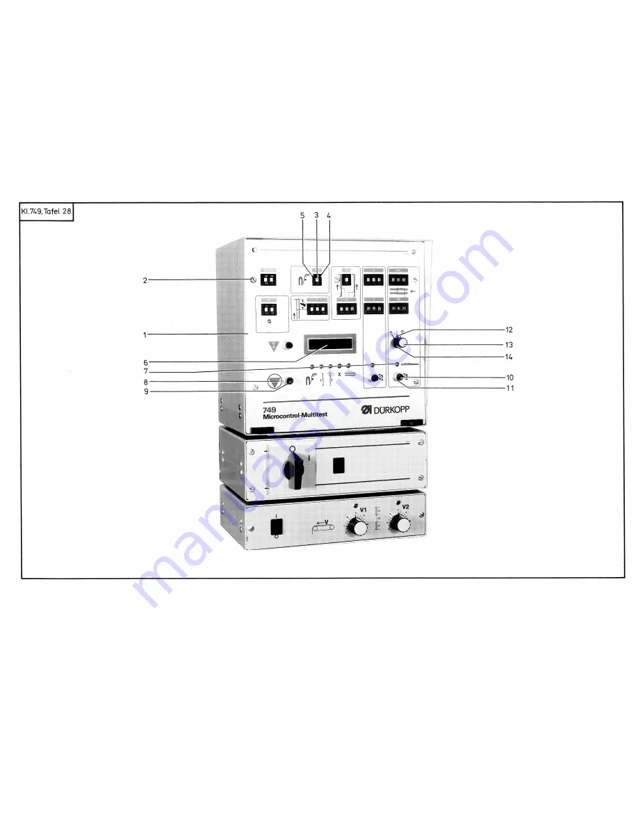 Duerkopp Adler 749-4 Spare Parts Download Page 68