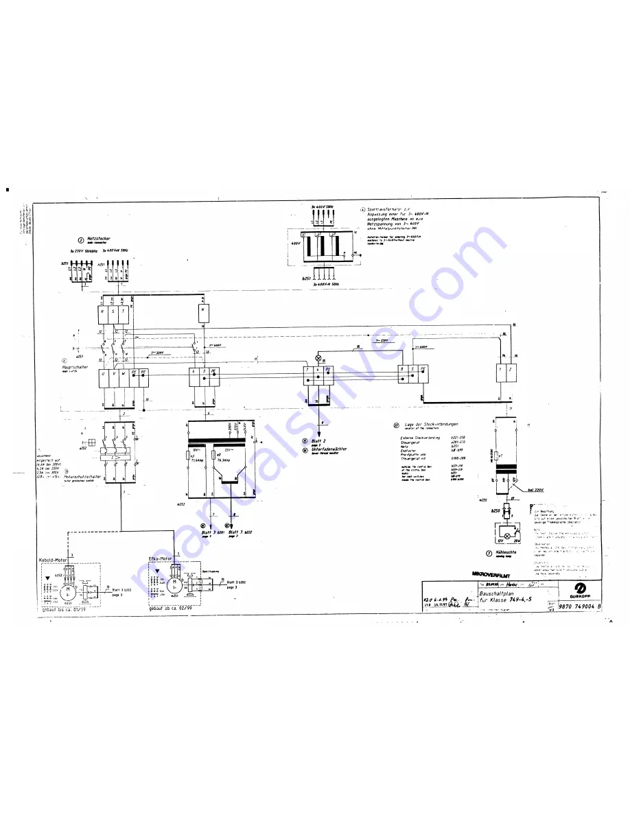 Duerkopp Adler 749-4 Spare Parts Download Page 100