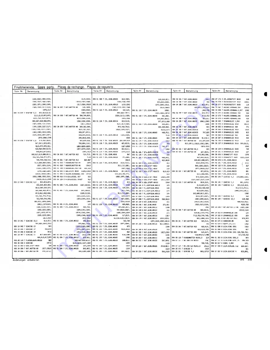 Duerkopp Adler 975-1-1 Spare Parts Download Page 21