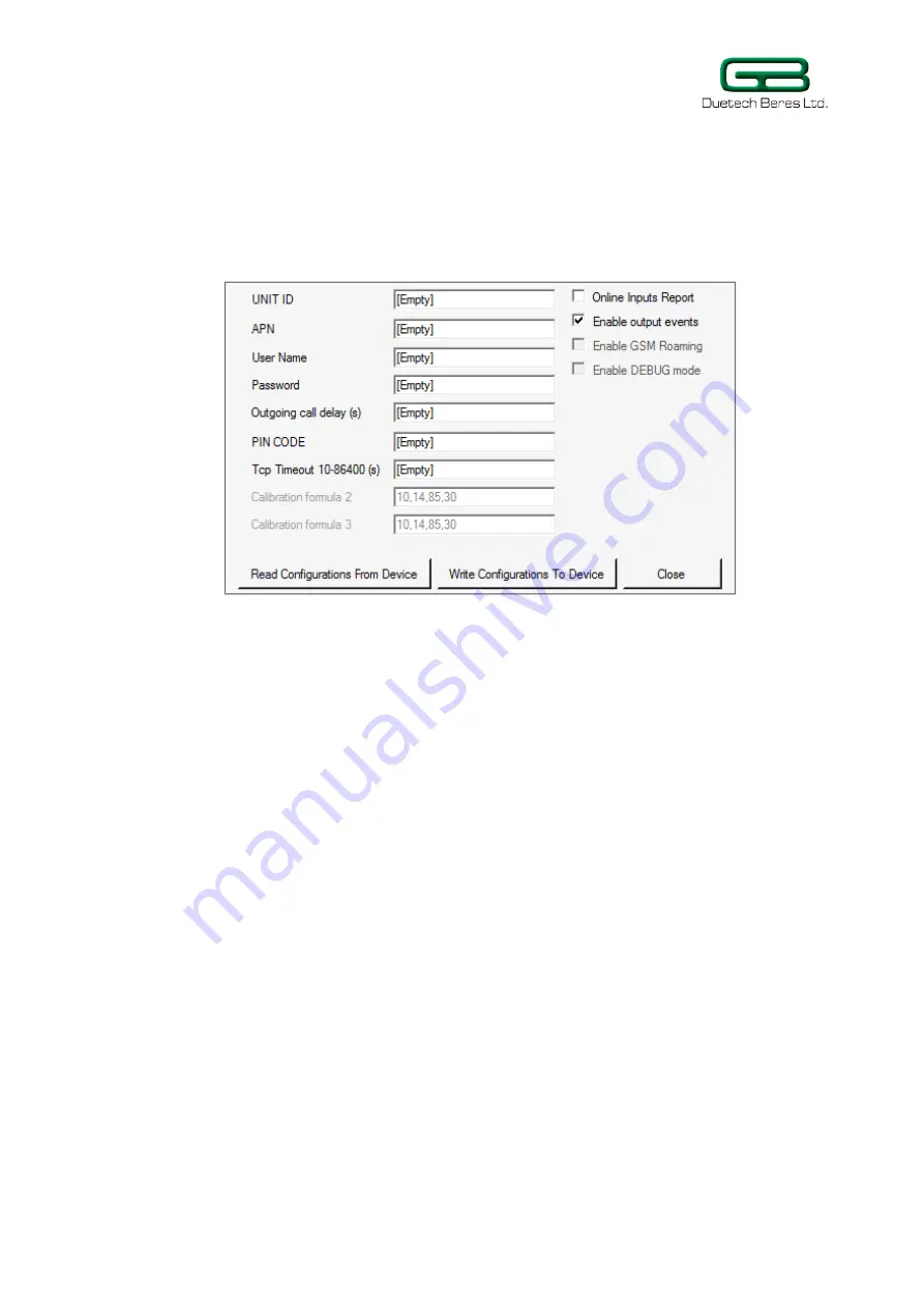 Duetech Beres STP Lite User Manual Download Page 33