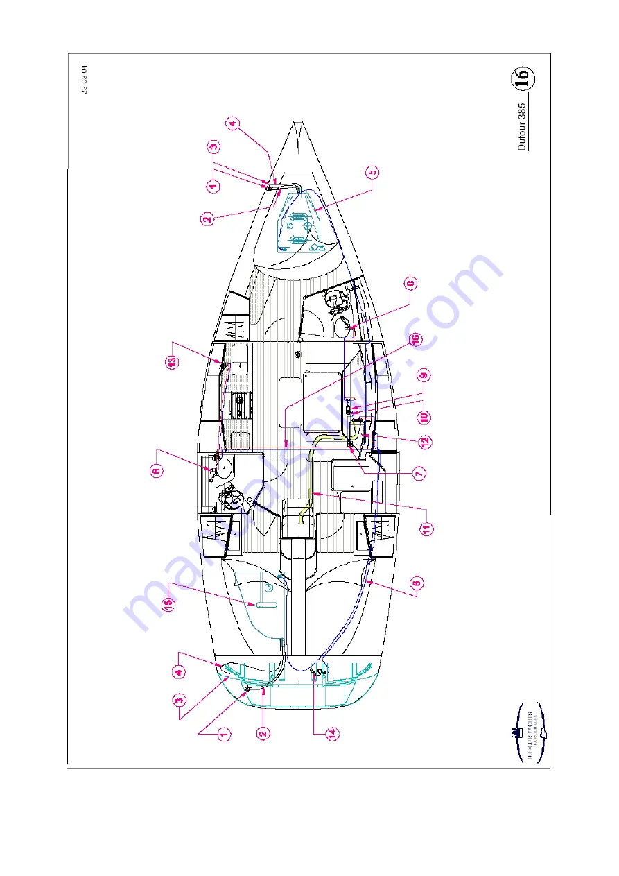 Dufour Yachts Dufour 385 Owner'S Manual Download Page 55