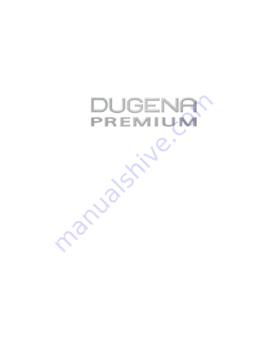 DUGENA Premium 70 000 82 Скачать руководство пользователя страница 1