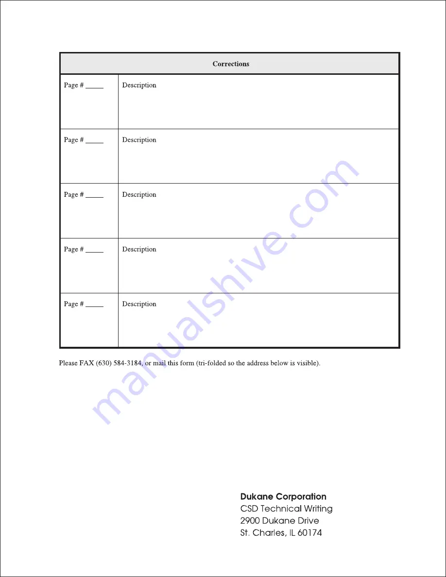 Dukane 4A3076B Operation Manual Download Page 4