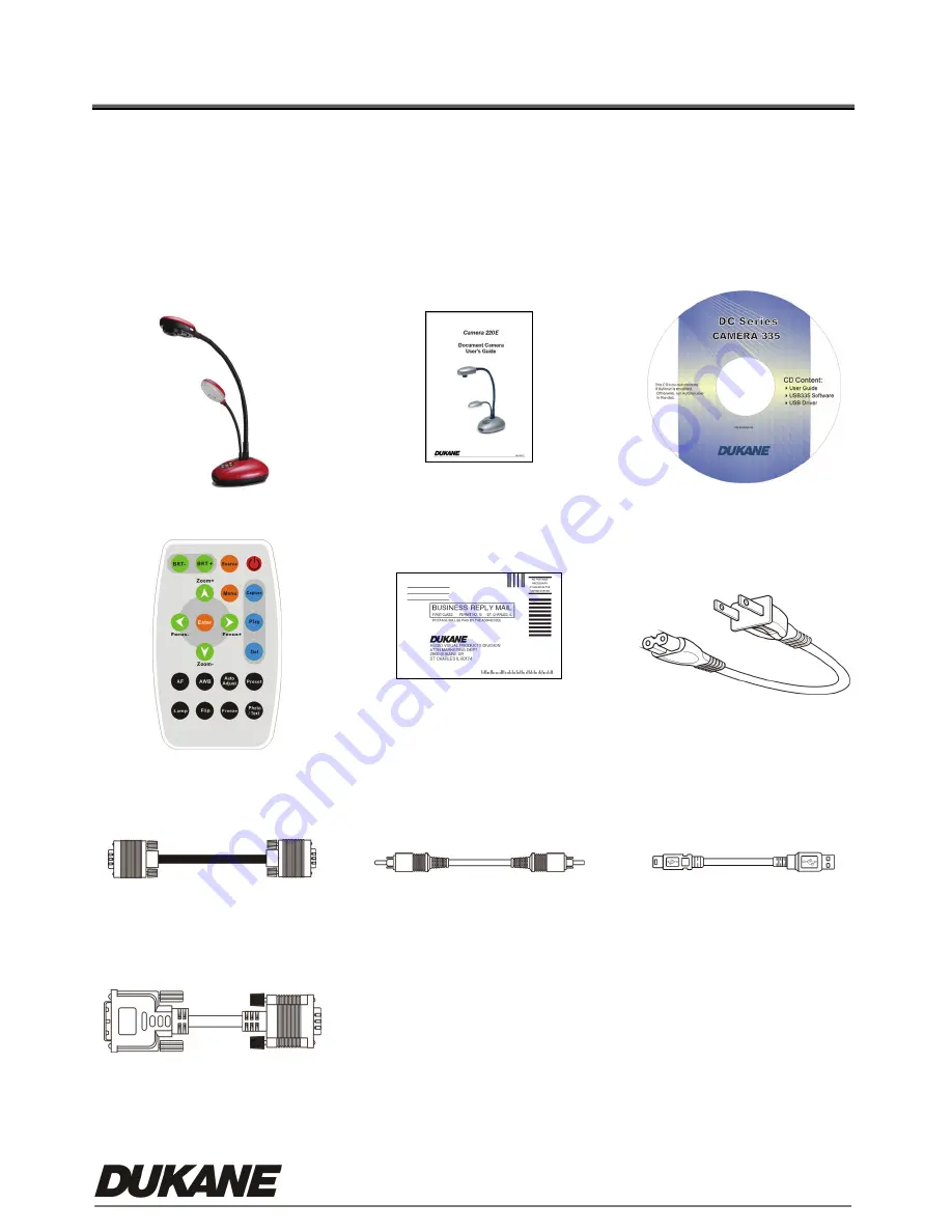 Dukane Camera 335 User Manual Download Page 6