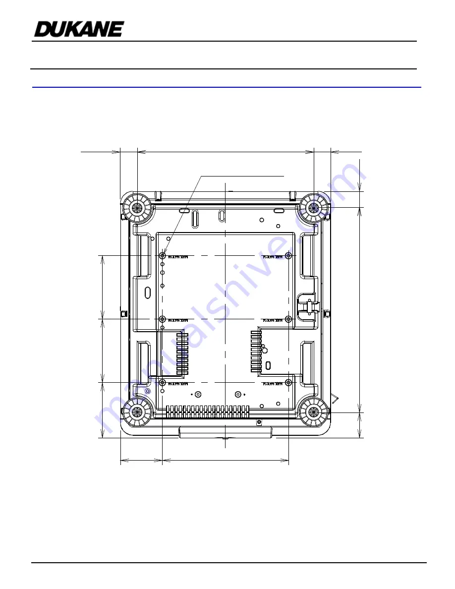 Dukane ImagePro 68100WUSS Installation Manual Download Page 7