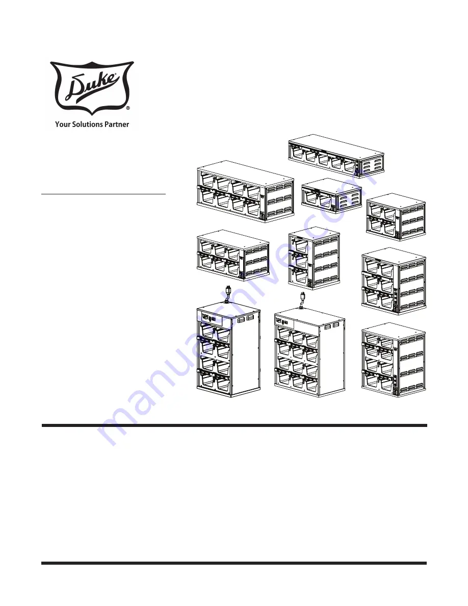 Duke FWM 6-42 SERIES Installation And Operation Manual Download Page 1