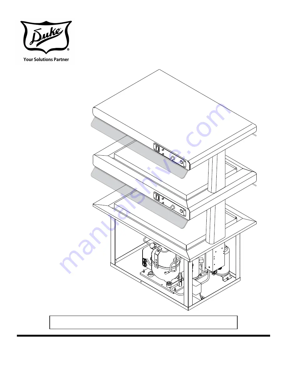 Duke HOT/FROST HF35-2 Installation And Operation Manual Download Page 1