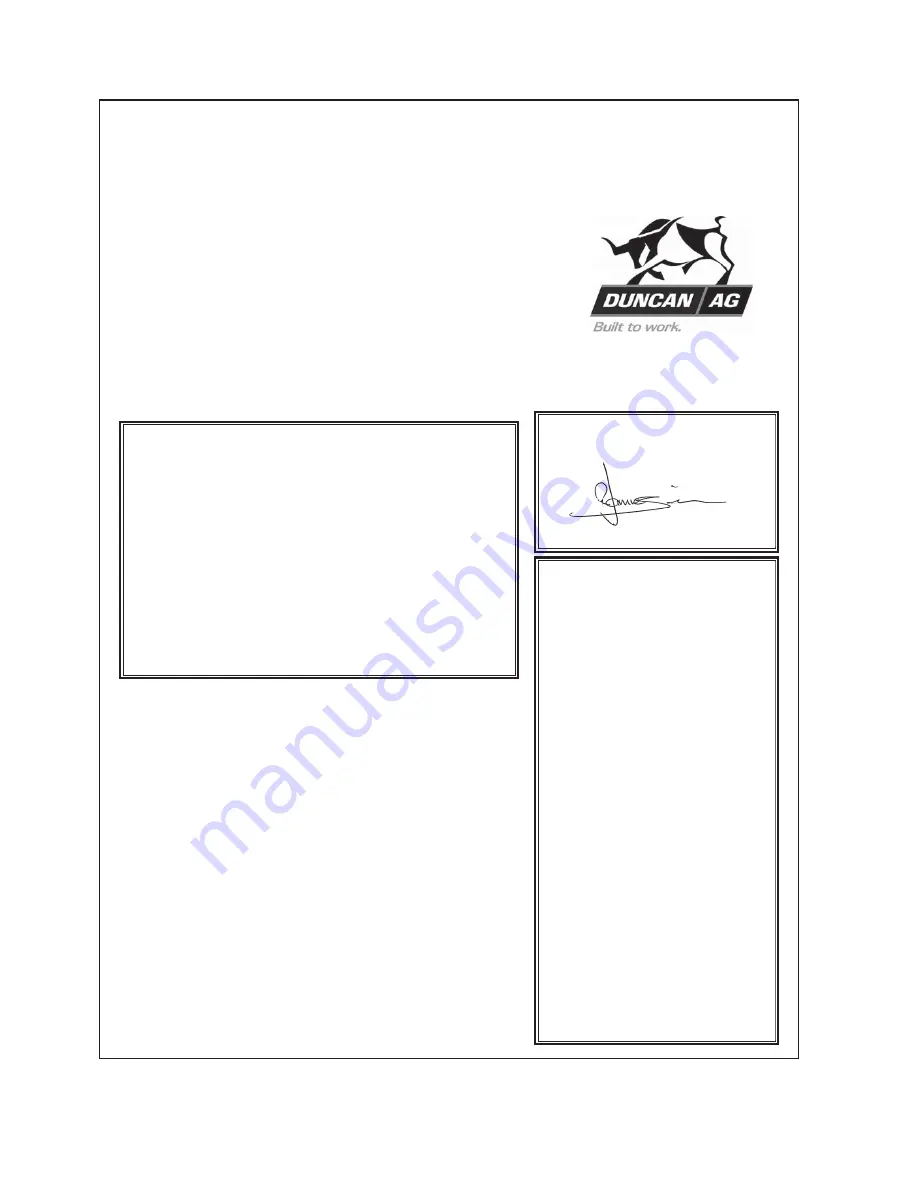 Duncan Enviro DD30 Owner'S Manual Download Page 4