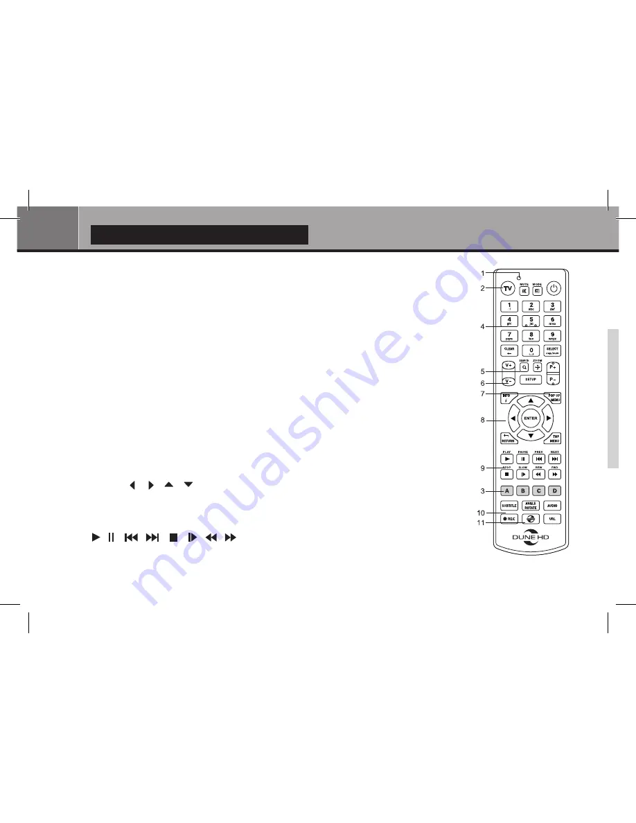 Dune HD TV-303D Quick Start Manual Download Page 7