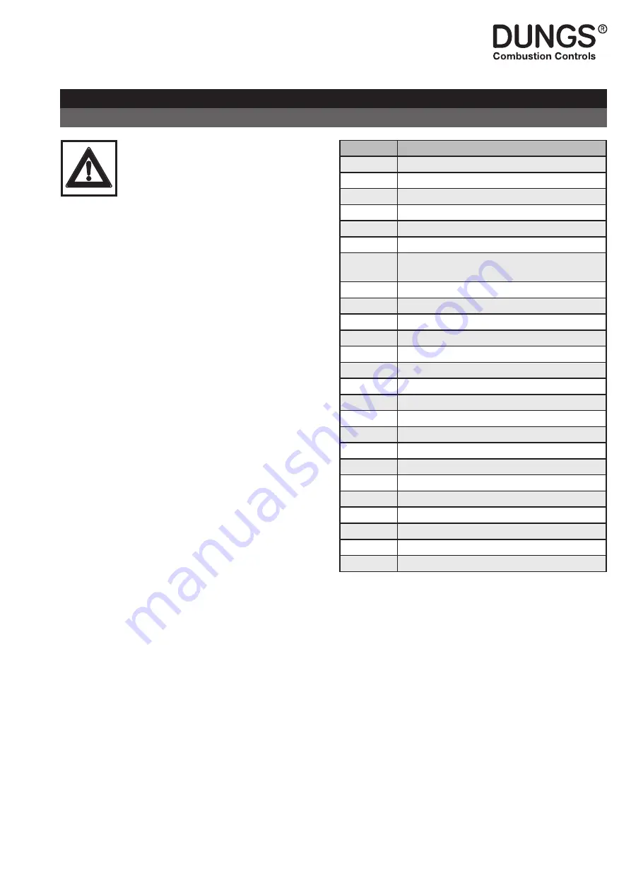 Dungs FRM 100025 HD Instruction Manual Download Page 75