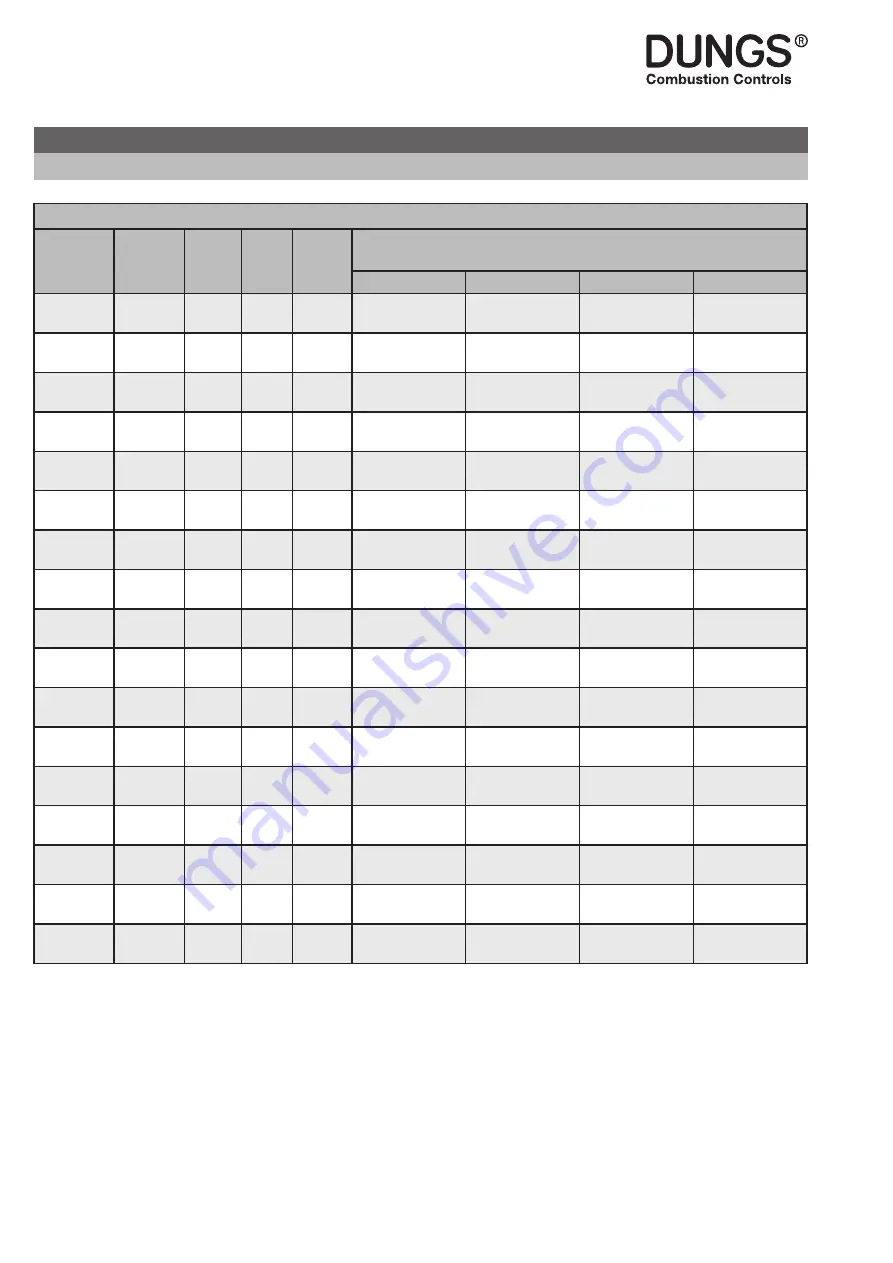 Dungs FRM-NOC 100025 HD Instruction Manual Download Page 12