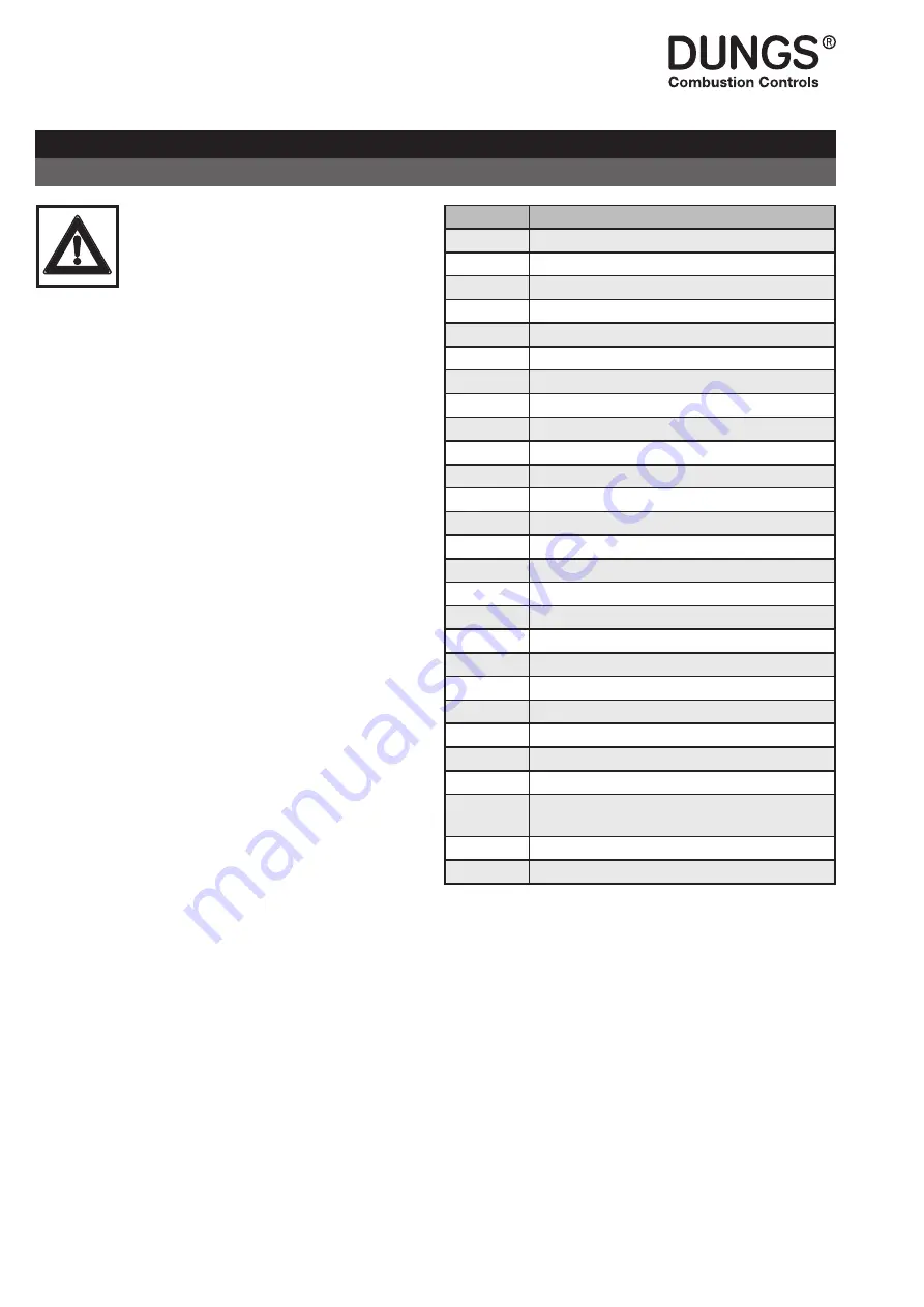 Dungs FRM-NOC 100025 HD Instruction Manual Download Page 44