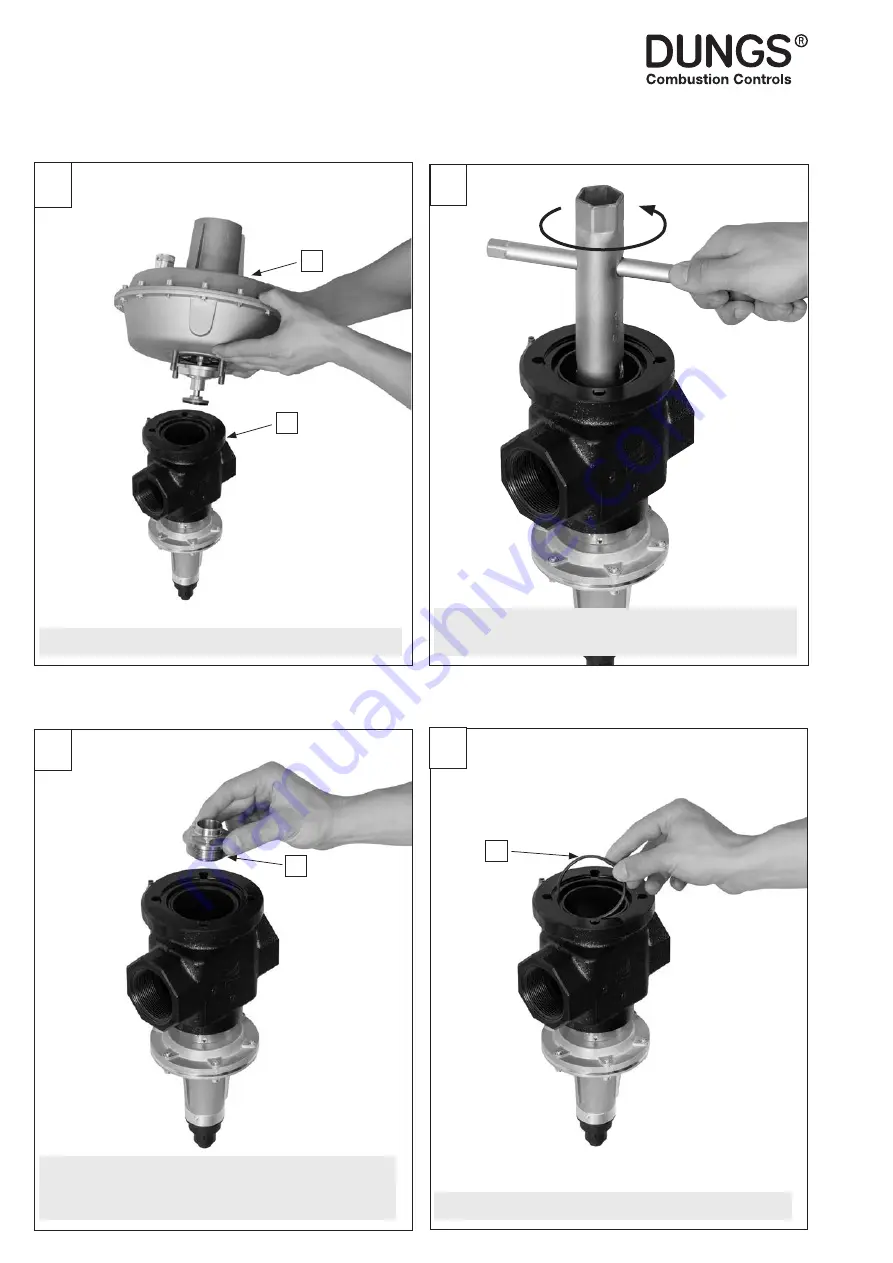 Dungs FRM-NOC 100025 HD Instruction Manual Download Page 58