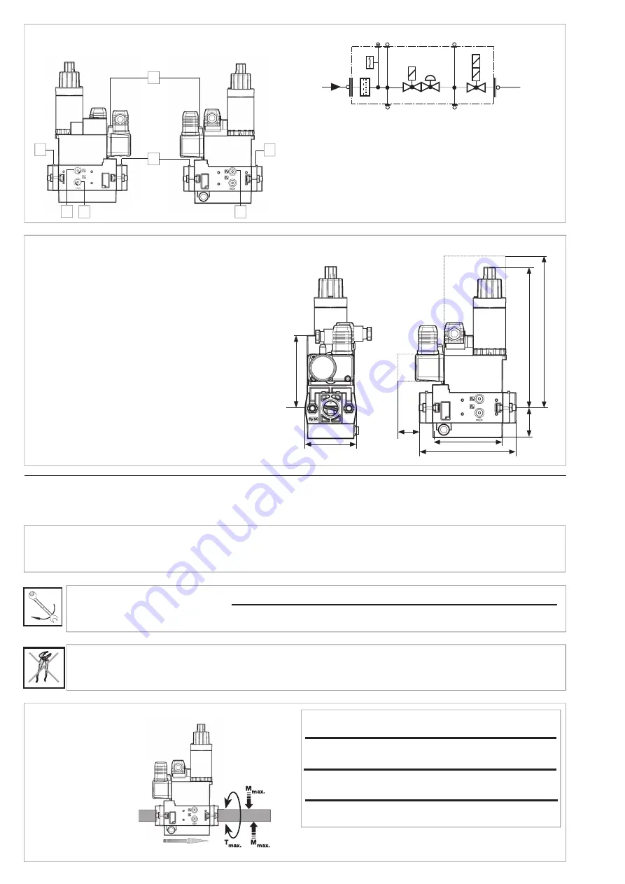 Dungs GasMultiBloc MB-ZRD B01 Series Скачать руководство пользователя страница 6