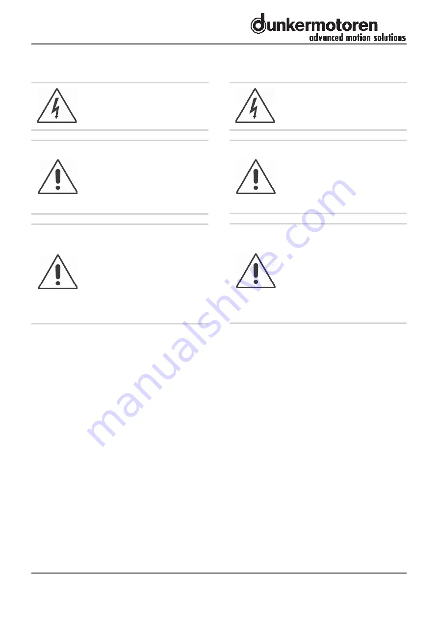 dunkermotoren GR 53 SI Instruction Manual Download Page 19