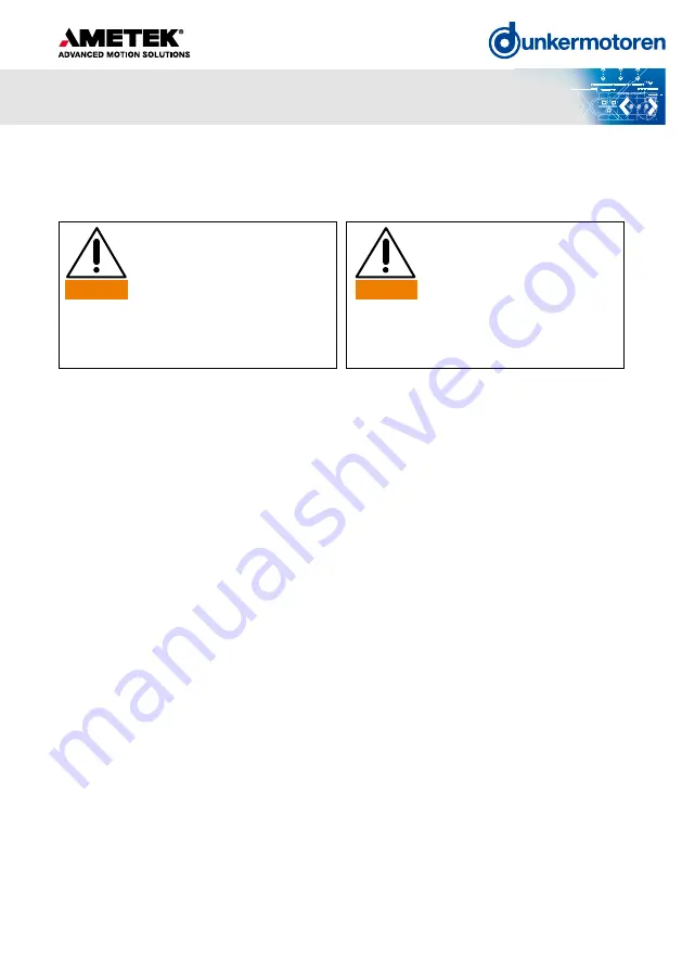 dunkermotoren KD/DR Translation Of The Original Assembly Instruction Download Page 6