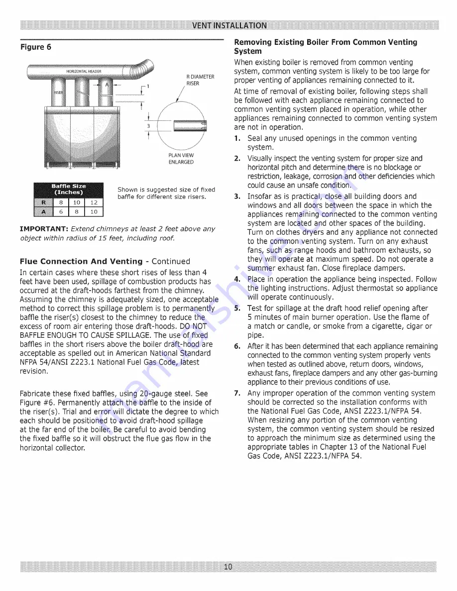 Dunkirk D248 Series Installation Operation & Maintenance Download Page 10