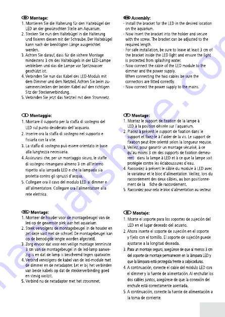 Dupla Nano Lux LED 18W Instructions For Use Manual Download Page 3