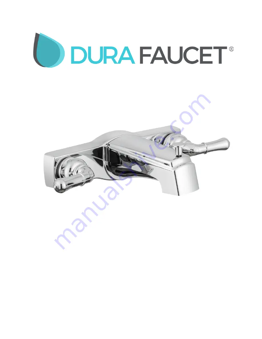 Dura Faucet DF-SA610C Скачать руководство пользователя страница 1