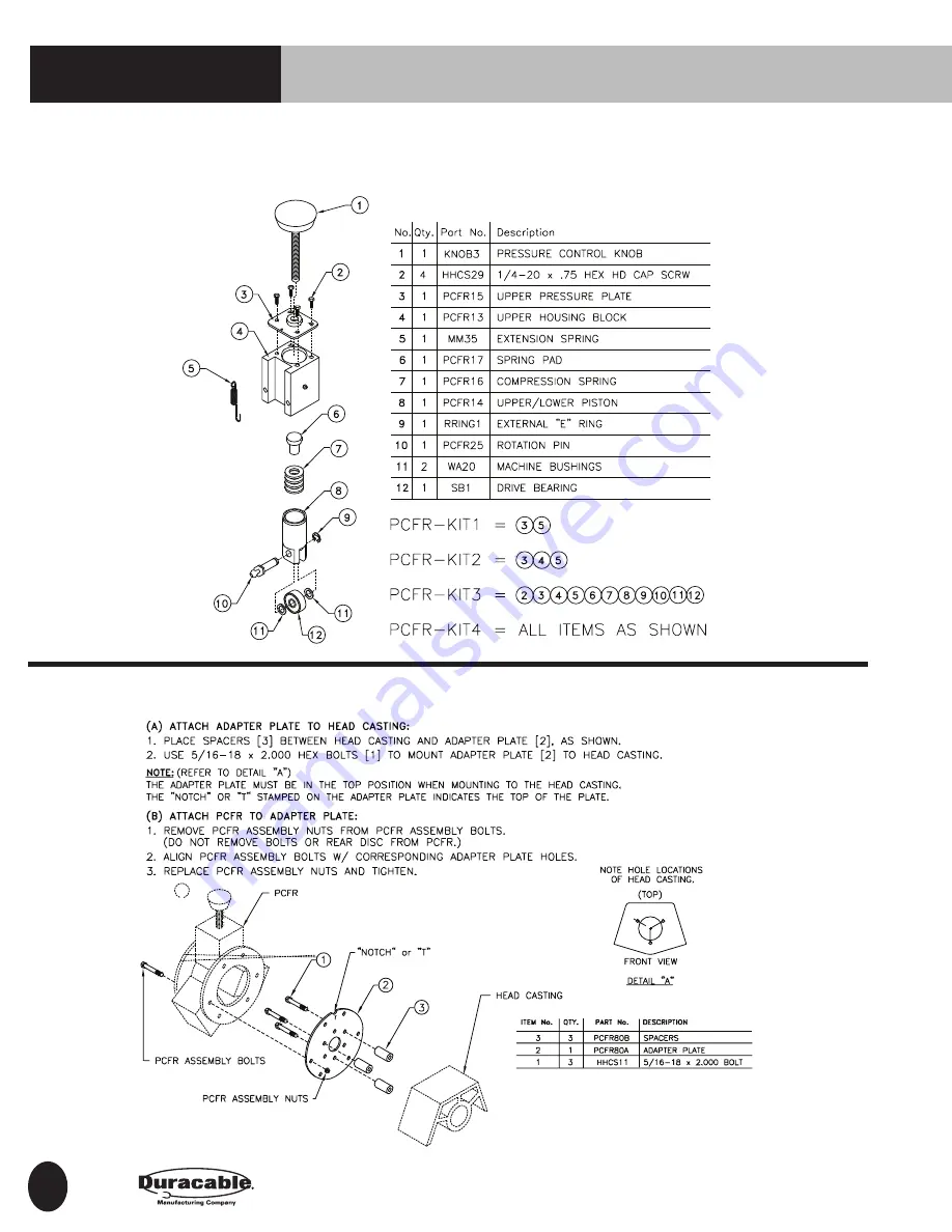 Duracable DM30 Manual Download Page 20