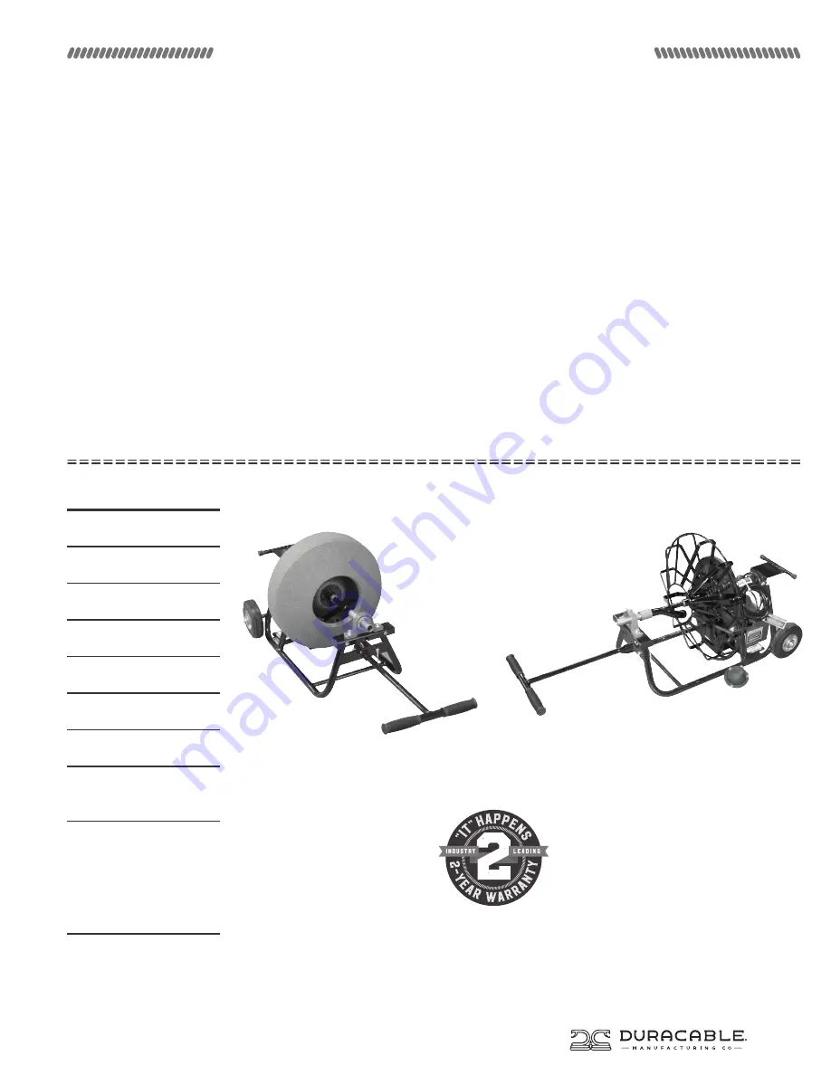 Duracable J-MAXX Machine Manual Download Page 5