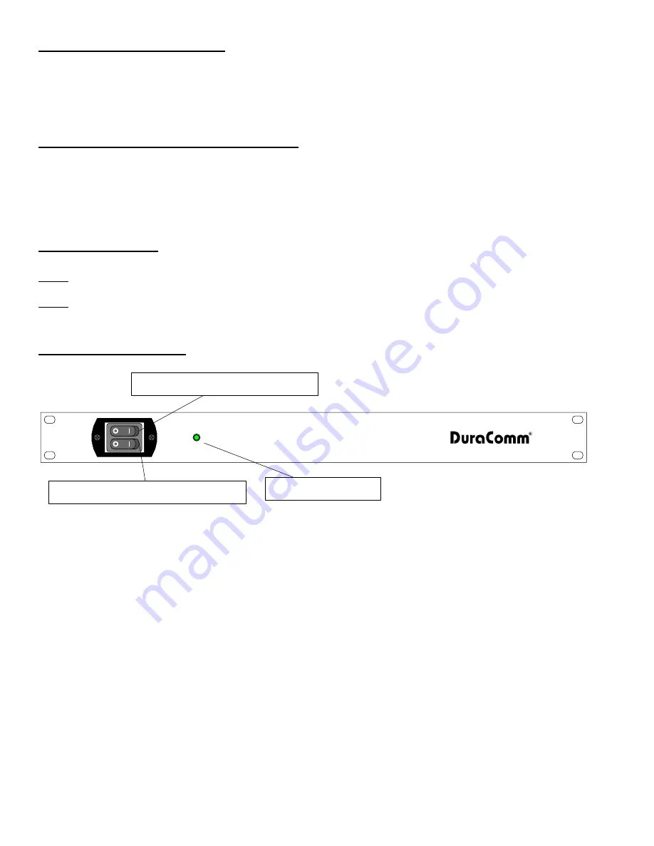 DuraComm HE1U-1248-BBLVD Owner'S Manual Download Page 2