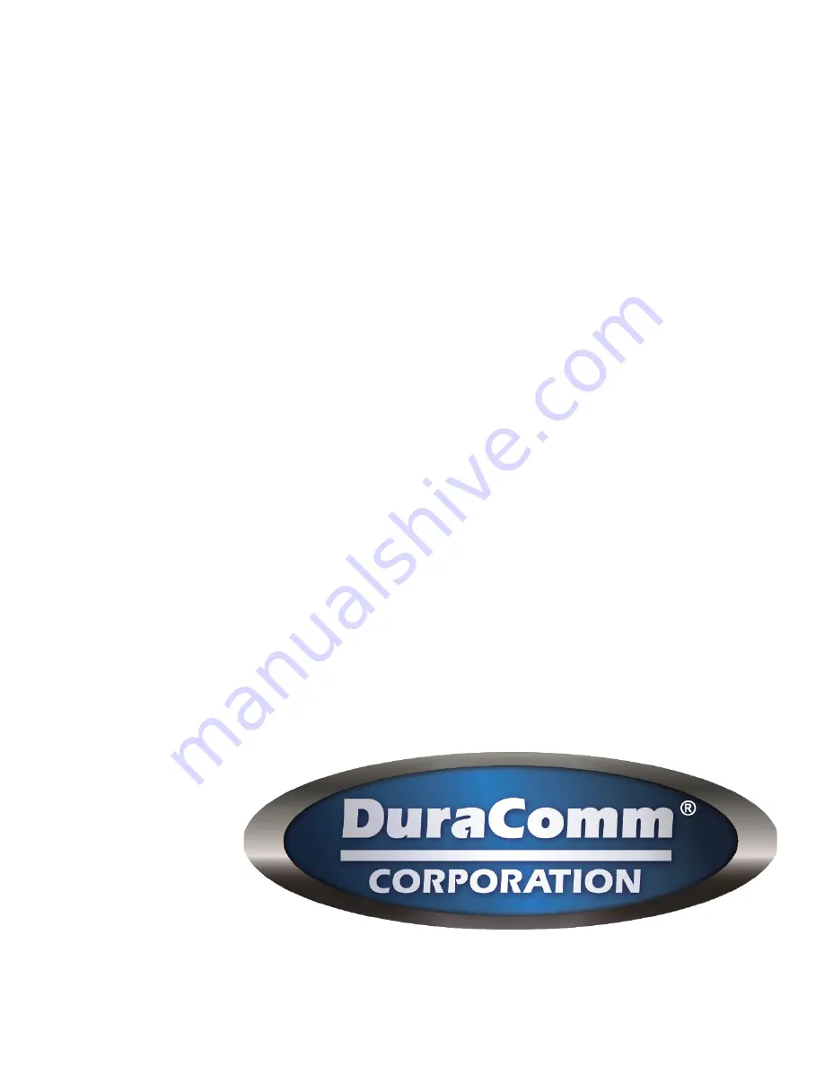 DuraComm PSRM-1248NFPMU Owner'S Manual Download Page 20