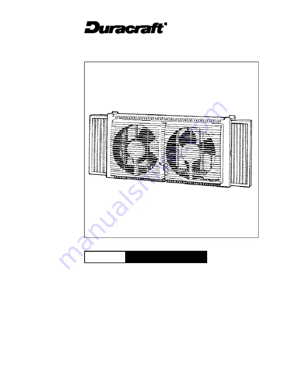 Duracraft DW-627 Owner'S Manual Download Page 8