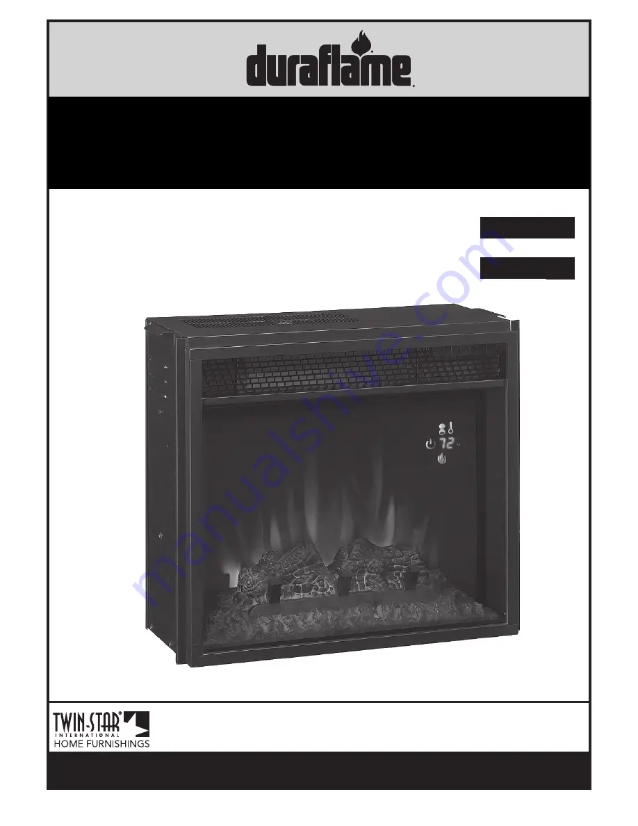 Duraflame 18II210GRA User Manual Download Page 1