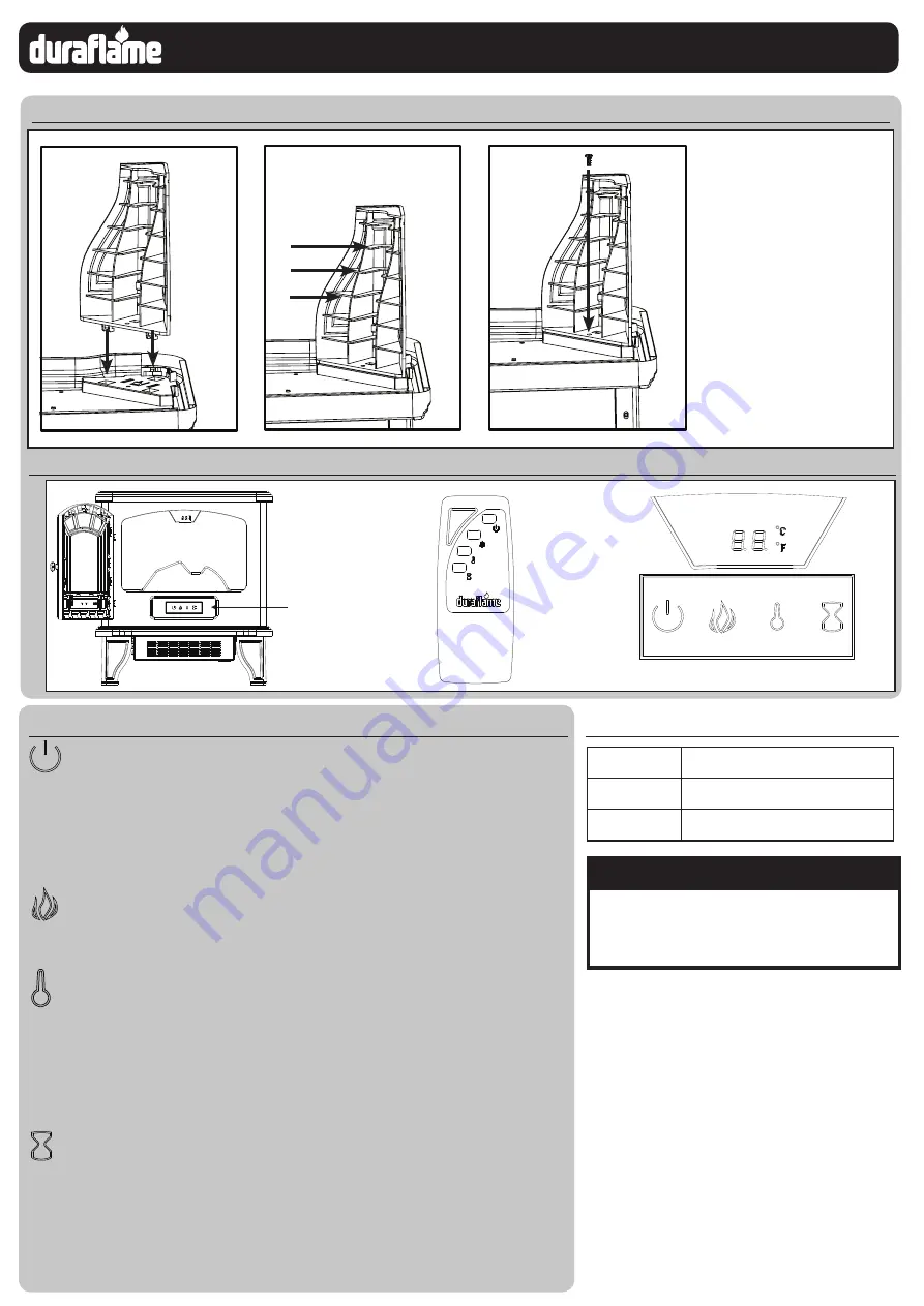 Duraflame DFI-550-41 Скачать руководство пользователя страница 1