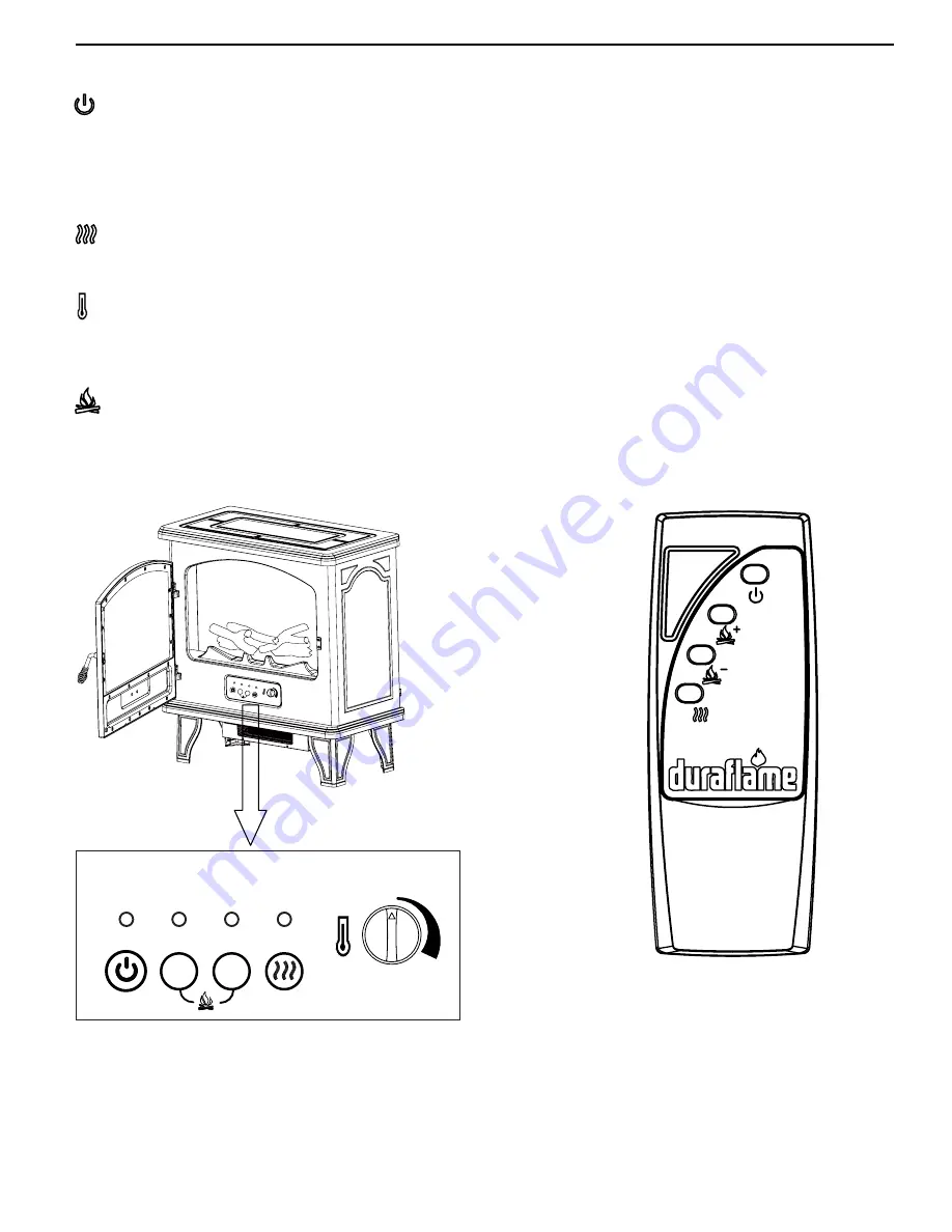 Duraflame DFS-750-1 Homeowners Operating Manual Download Page 6