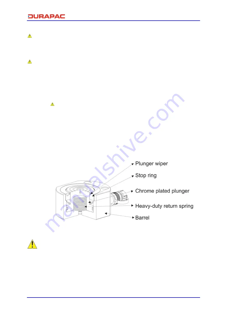 Durapac RFJ Series Instruction Manual Download Page 5