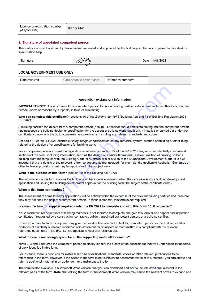 DURAplas Aussie 1005 Installation Instructions Manual Download Page 18