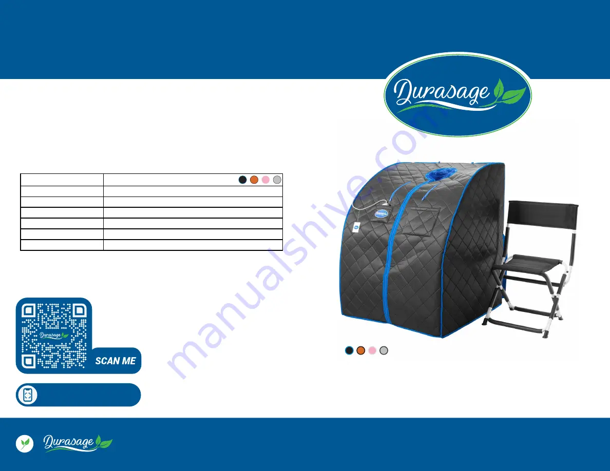 Durasage DIF-5000 User Manual And Instruction Manual Download Page 1