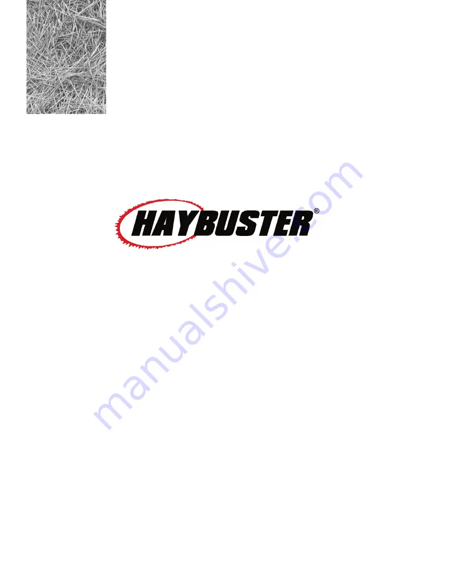 DuraTech Industries Haybuster 572 Operating Instructions And Parts Reference Download Page 2