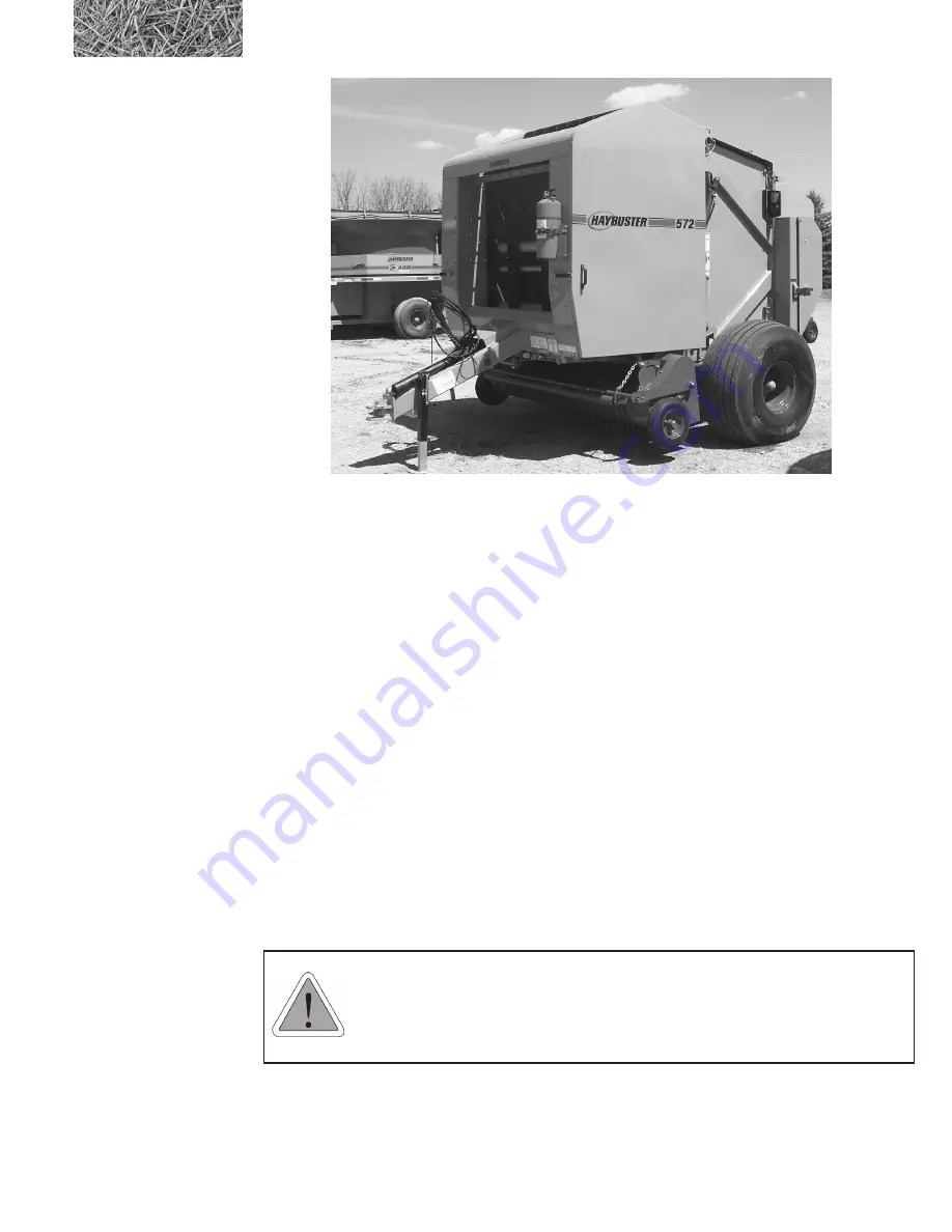 DuraTech Industries Haybuster 572 Operating Instructions And Parts Reference Download Page 5