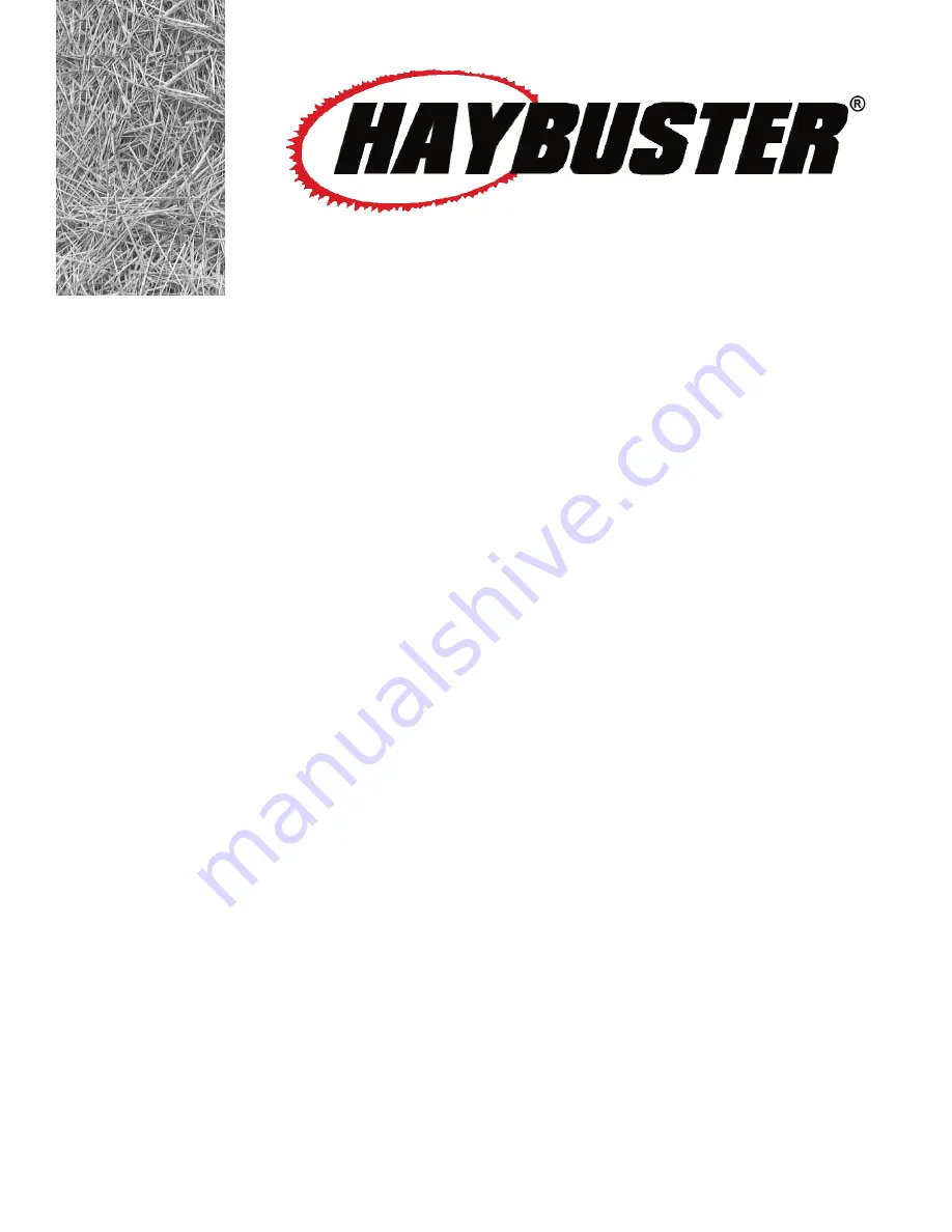 DuraTech Industries Haybuster 572 Operating Instructions And Parts Reference Download Page 73