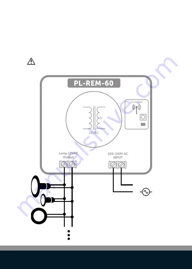 Duratech DURALINK PL-REM-60 Manual Download Page 5