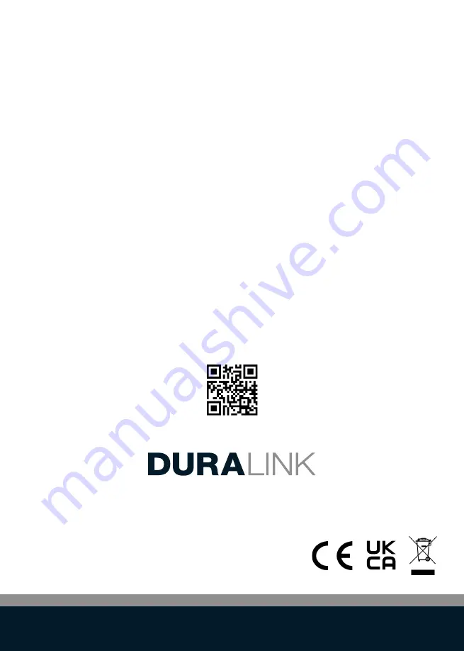 Duratech DURALINK PL-REM-60 Manual Download Page 12