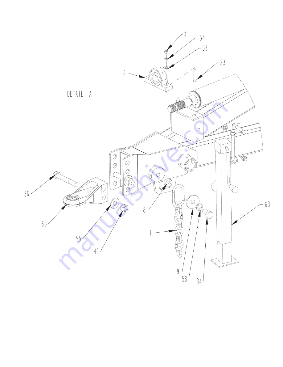 Duratech HAYBUSTER CMF-430 Operating Instructions And Parts List Manual Download Page 53