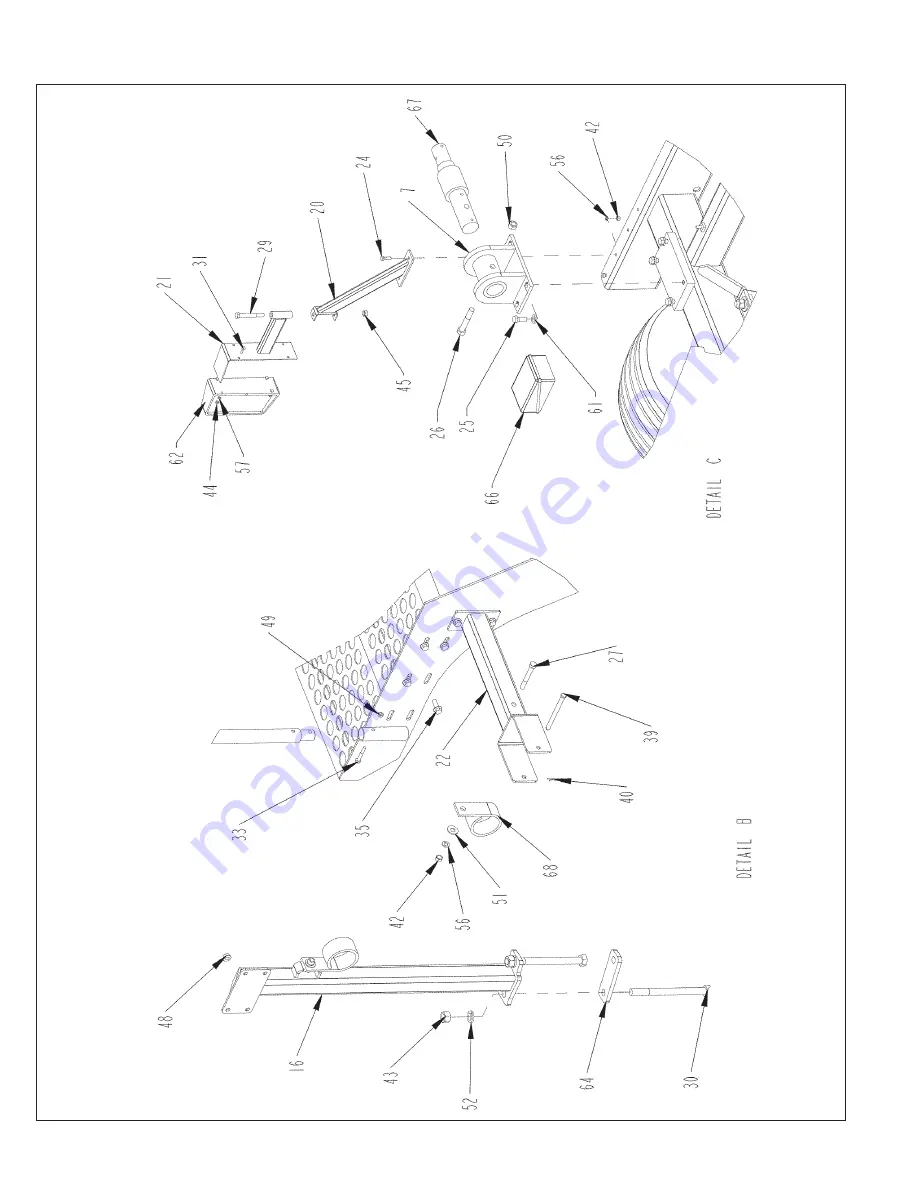 Duratech HAYBUSTER CMF-430 Operating Instructions And Parts List Manual Download Page 54