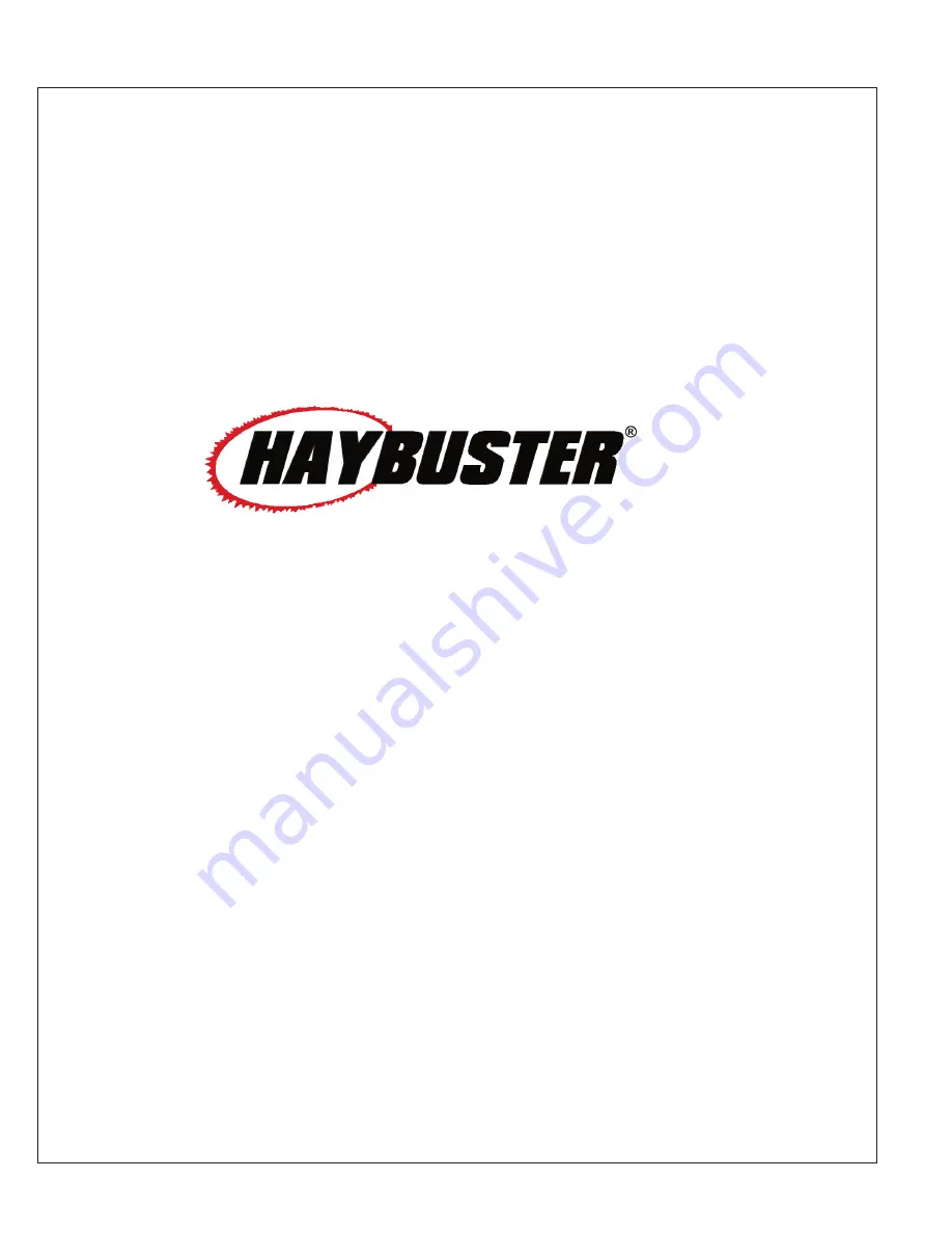 Duratech HAYBUSTER CMF-430 Operating Instructions And Parts List Manual Download Page 56