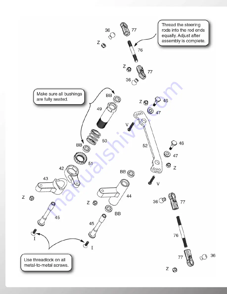 Duratrax Raze Assembly And Operation Manual Download Page 18