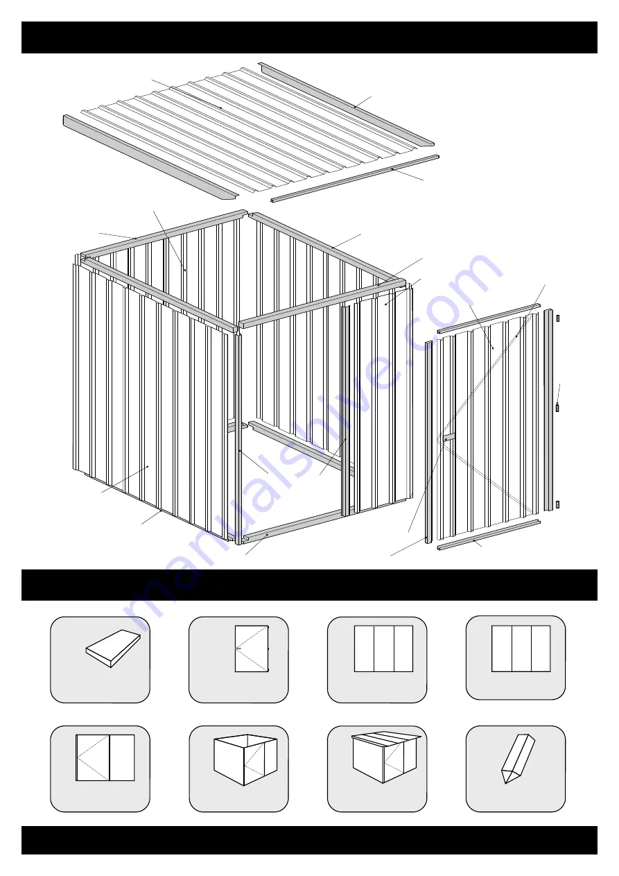 Duratuf Sentry Sheds SL1515 Скачать руководство пользователя страница 5