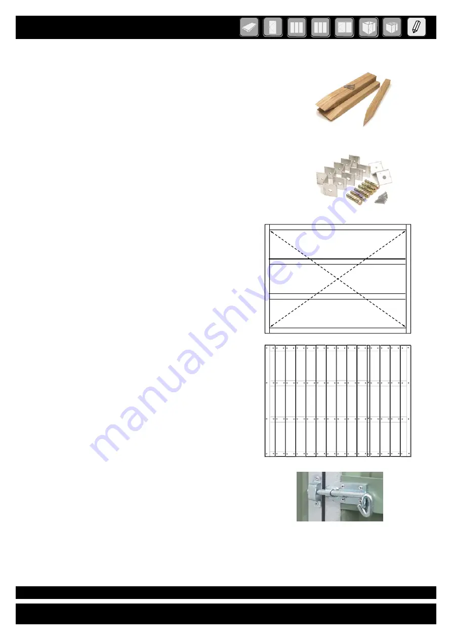 Duratuf Sentry Sheds SL1515 Assembly Instructions Manual Download Page 13