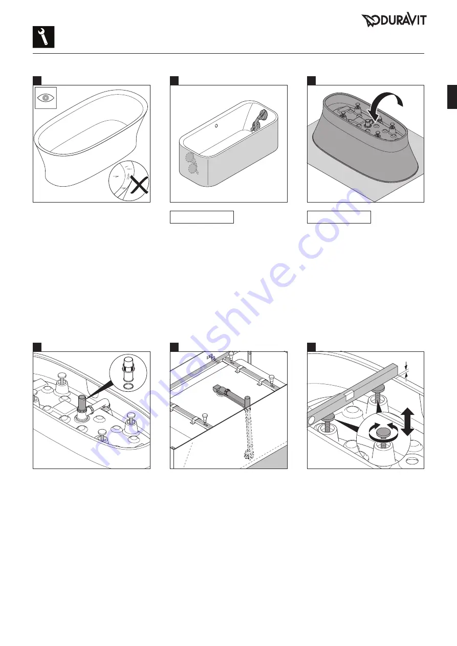 DURAVIT Bento Starck Box 700517 90 Series Installation Instructions Manual Download Page 7