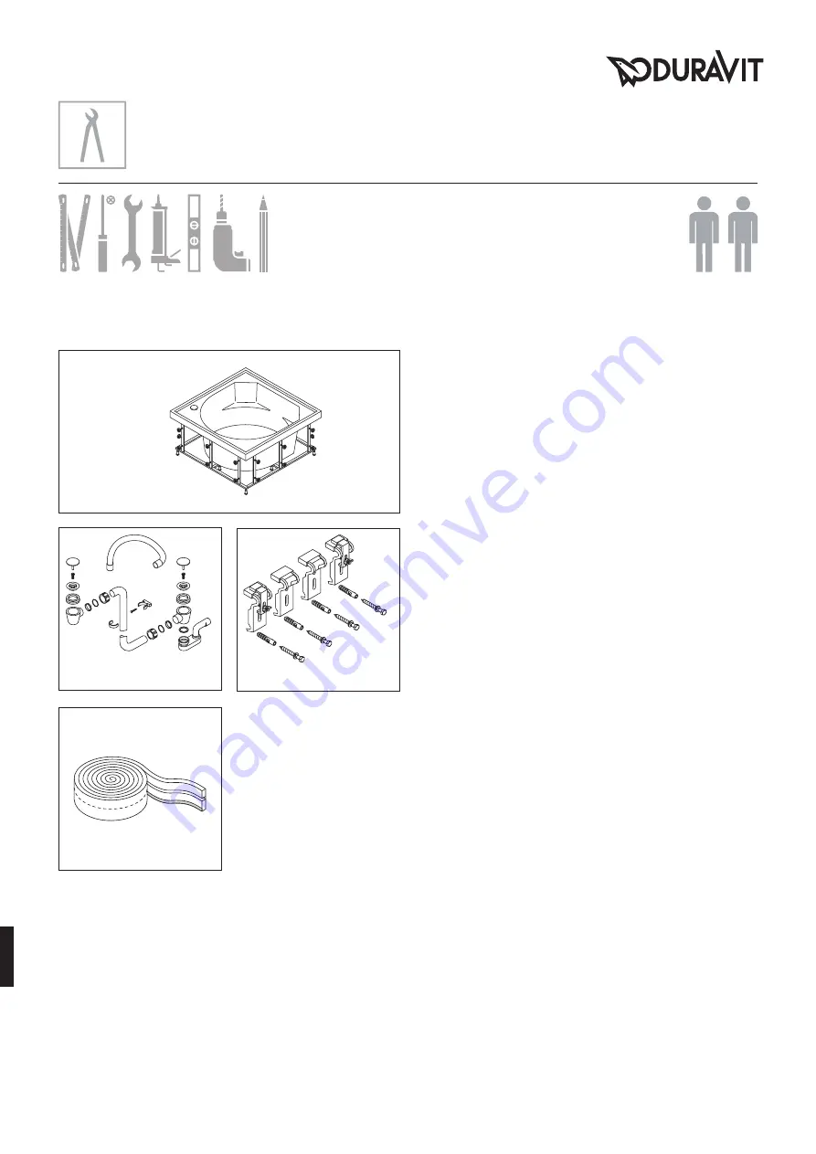 DURAVIT Blue Moon 700143 Mounting Instructions Download Page 32