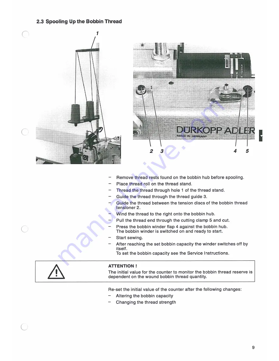 DURKOPP ADLER 743-422 Скачать руководство пользователя страница 7